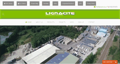 Desktop Screenshot of lignacite.co.uk